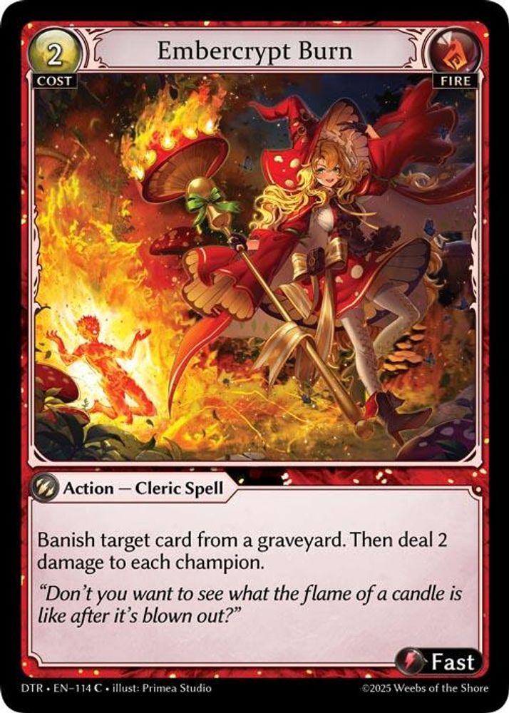 Embercrypt Burn, Standard, front