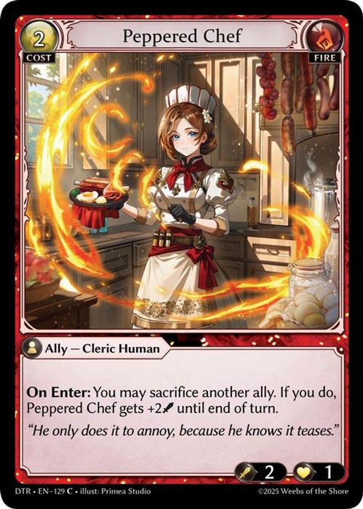 Peppered Chef, Standard, front
