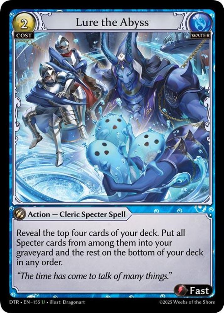 Lure the Abyss, Standard, front