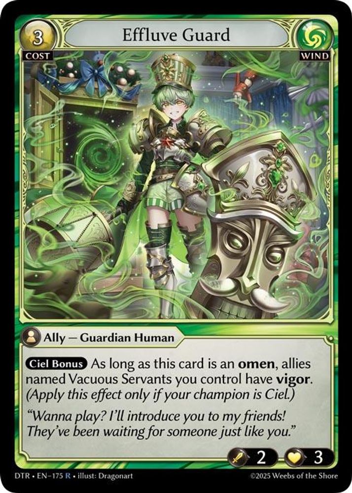 Effluve Guard, Standard, front