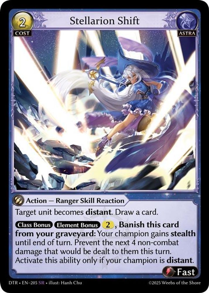 Stellarion Shift, Standard, front