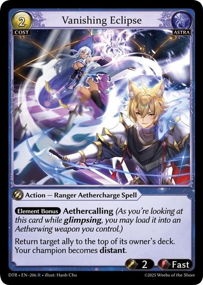 Vanishing Eclipse, Standard, front