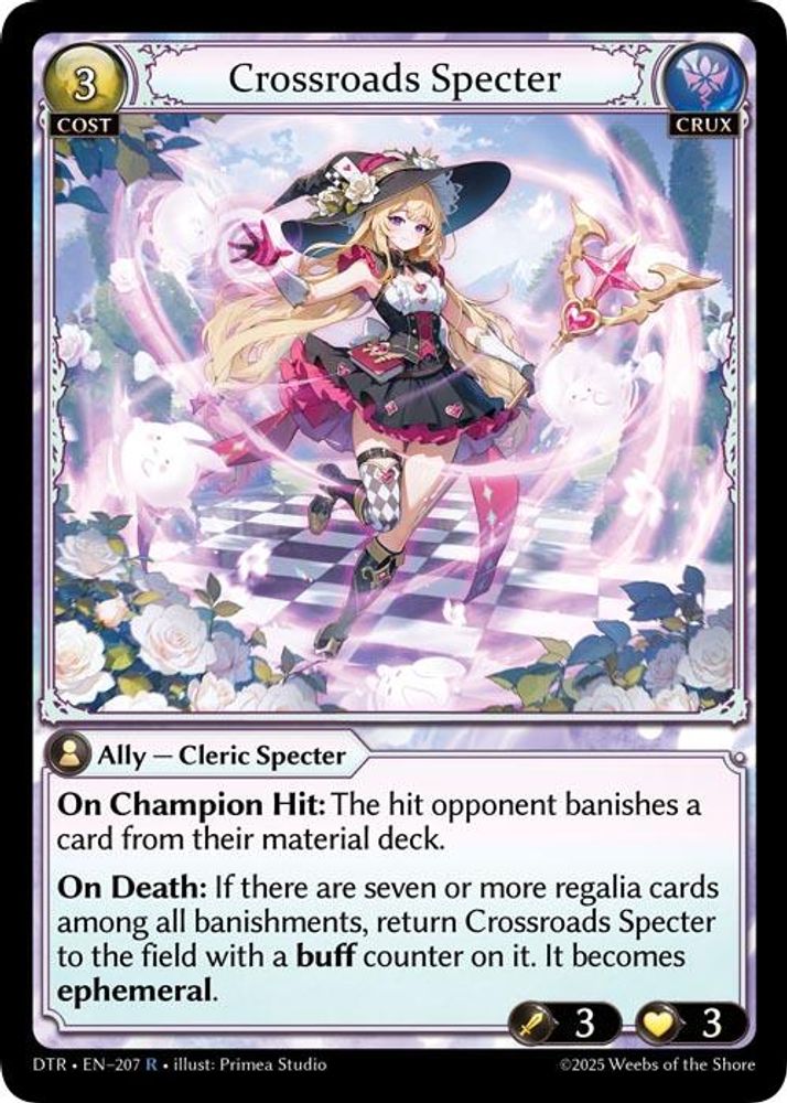 Crossroads Specter, Standard, front