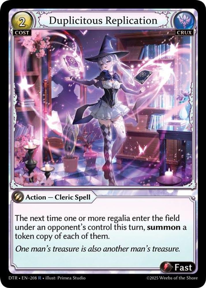 Duplicitous Replication, Standard, front
