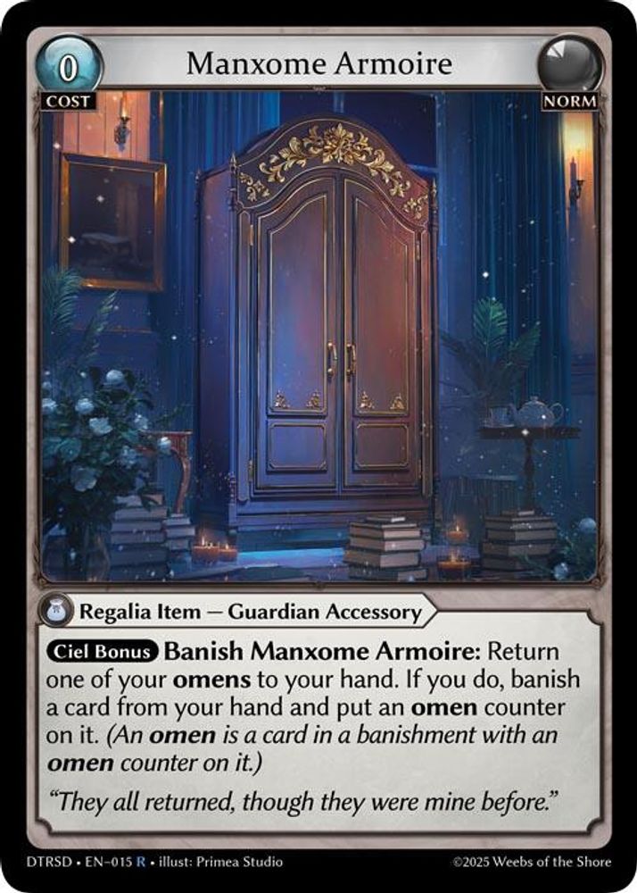 Manxome Armoire, Standard, front