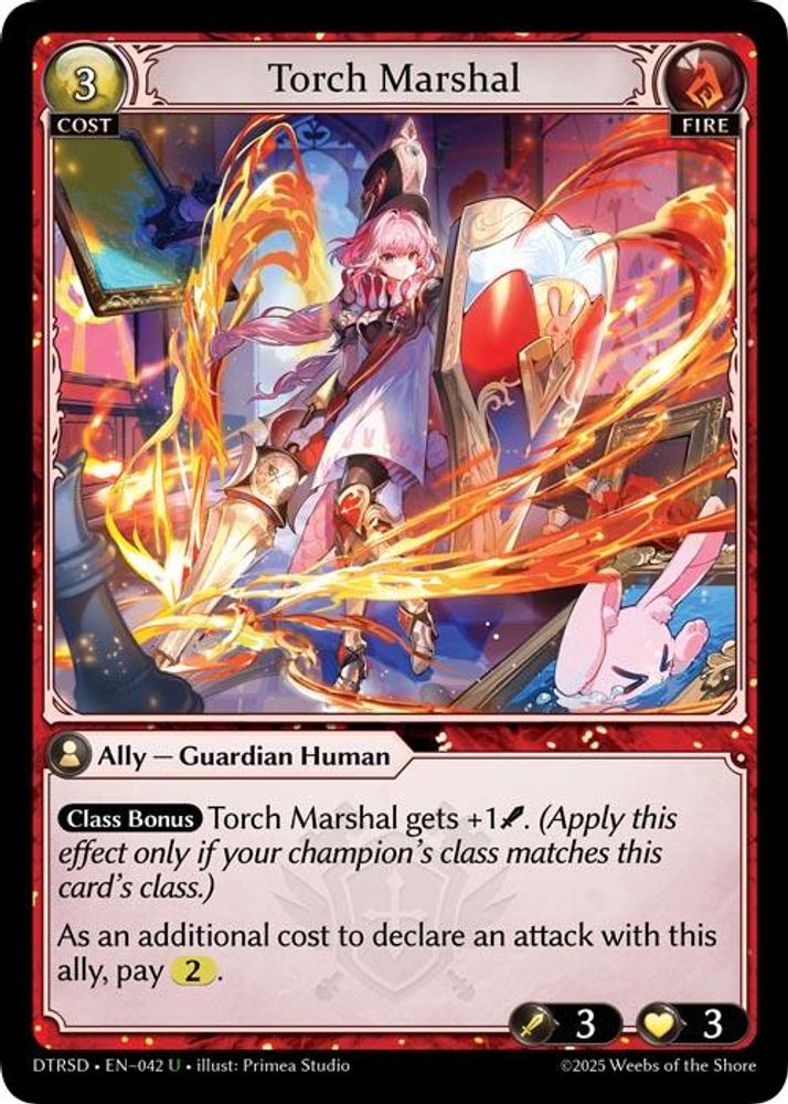 Torch Marshal, Standard, front