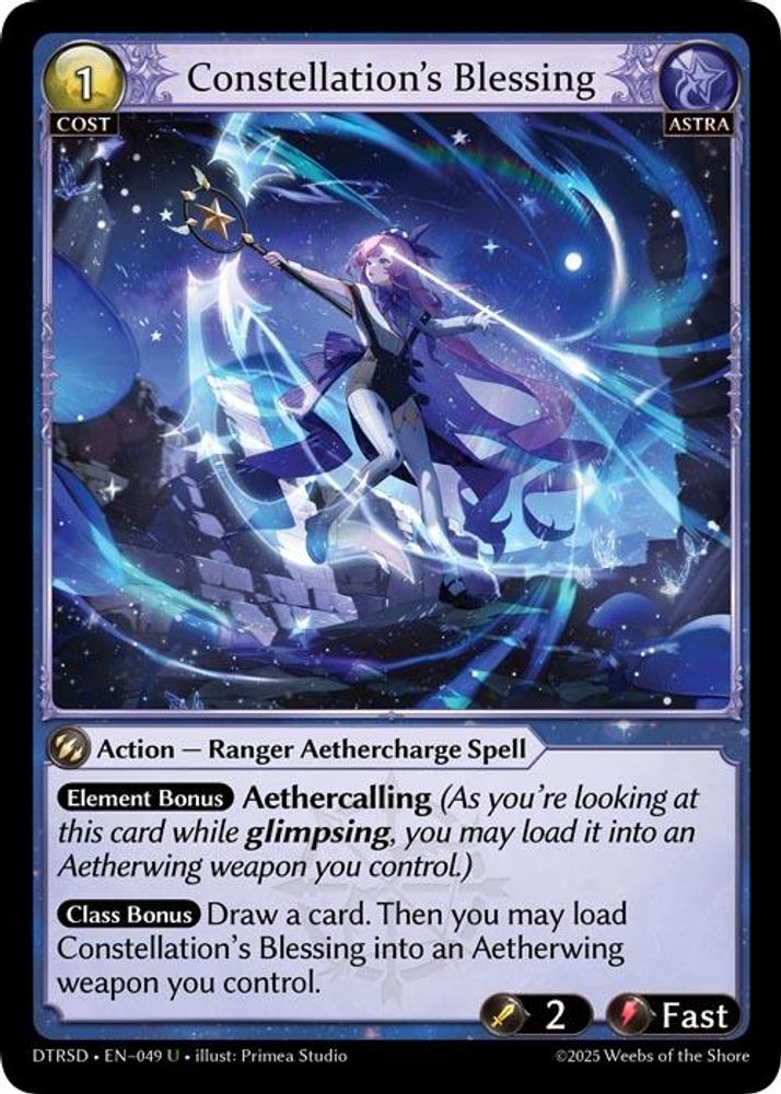 Constellation's Blessing, Standard, front