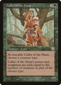 Caller of the Hunt, Mercadian Masques