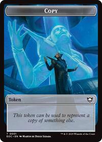 Copy // Pest Double-Sided Token, Commander: Edge of Eternities