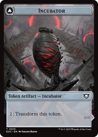 Incubator // Phyrexian Double-Sided Token, Commander: Edge of Eternities