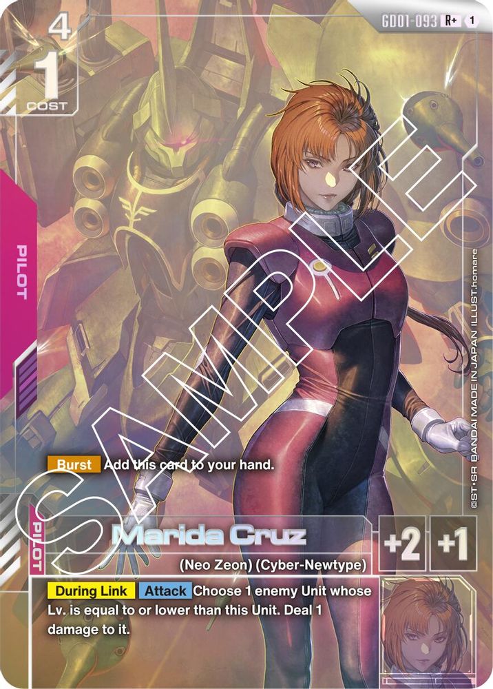 Marida Cruz (R+), Foil, front