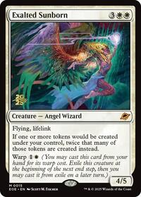 Exalted Sunborn, Prerelease Cards