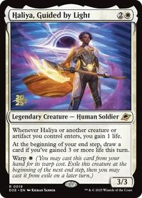 Haliya, Guided by Light, Prerelease Cards