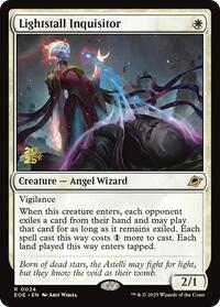 Lightstall Inquisitor, Prerelease Cards