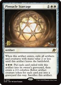 Pinnacle Starcage, Prerelease Cards