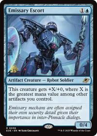 Emissary Escort, Prerelease Cards