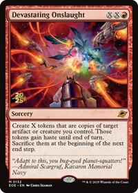 Devastating Onslaught, Prerelease Cards