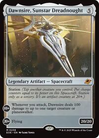 Dawnsire, Sunstar Dreadnought, Promo Pack: Edge of Eternities