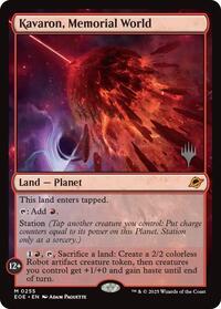 Kavaron, Memorial World, Promo Pack: Edge of Eternities