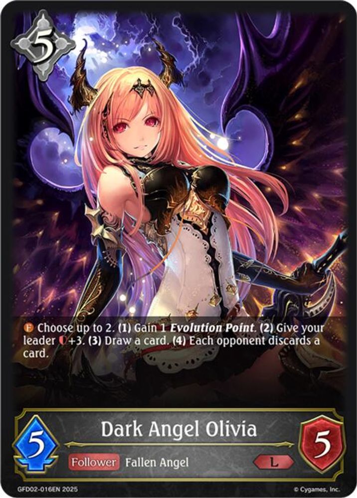Dark Angel Olivia, Standard, front