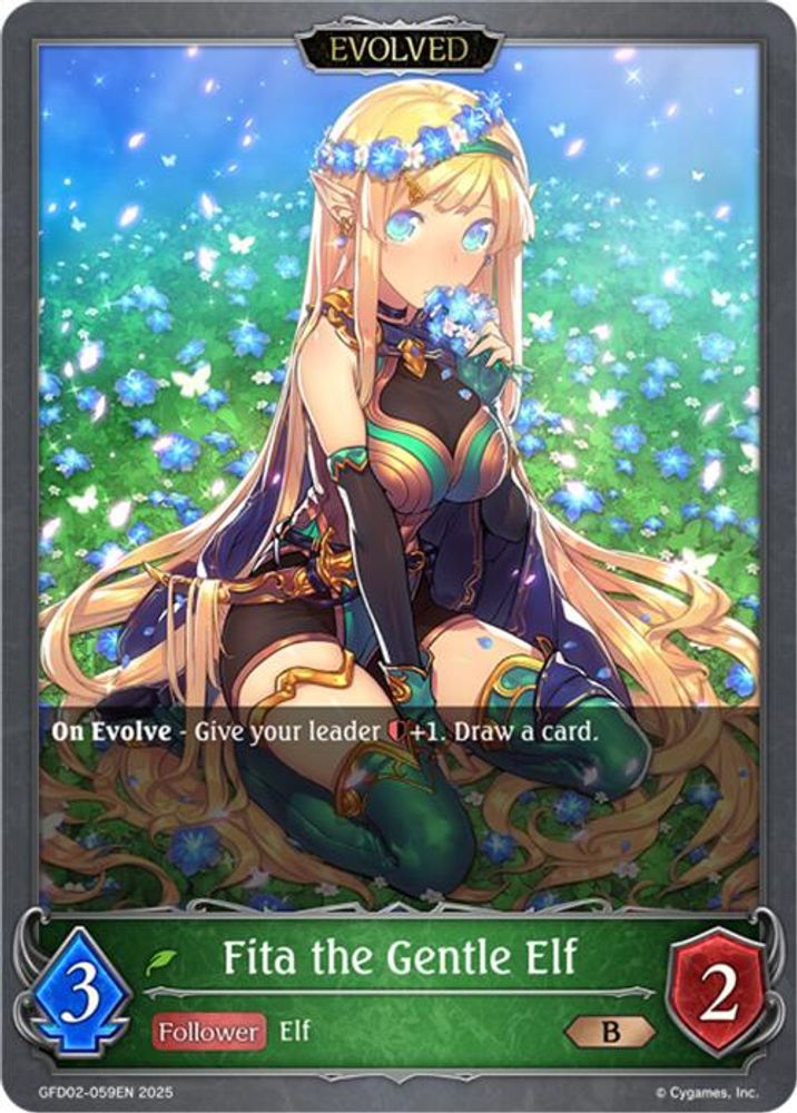 Fita the Gentle Elf (Evolved), Standard, front