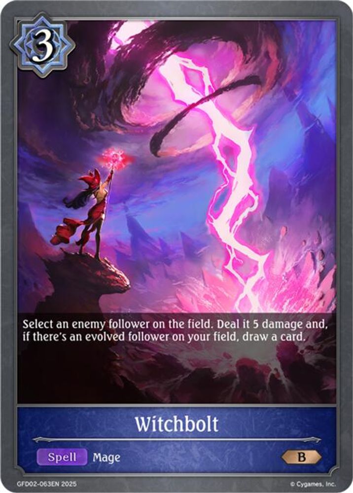 Witchbolt, Standard, front