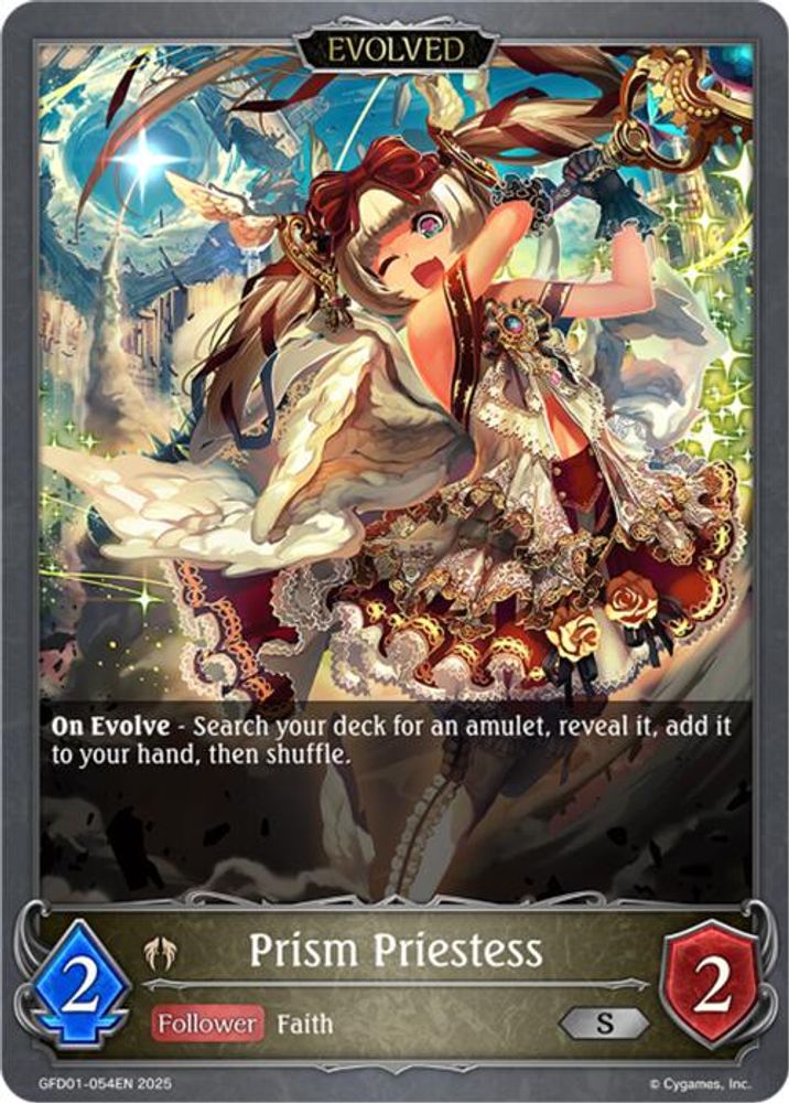 Prism Priestess (Evolved), Standard, front
