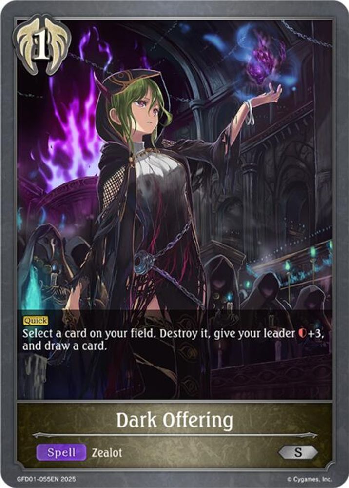 Dark Offering, Standard, front