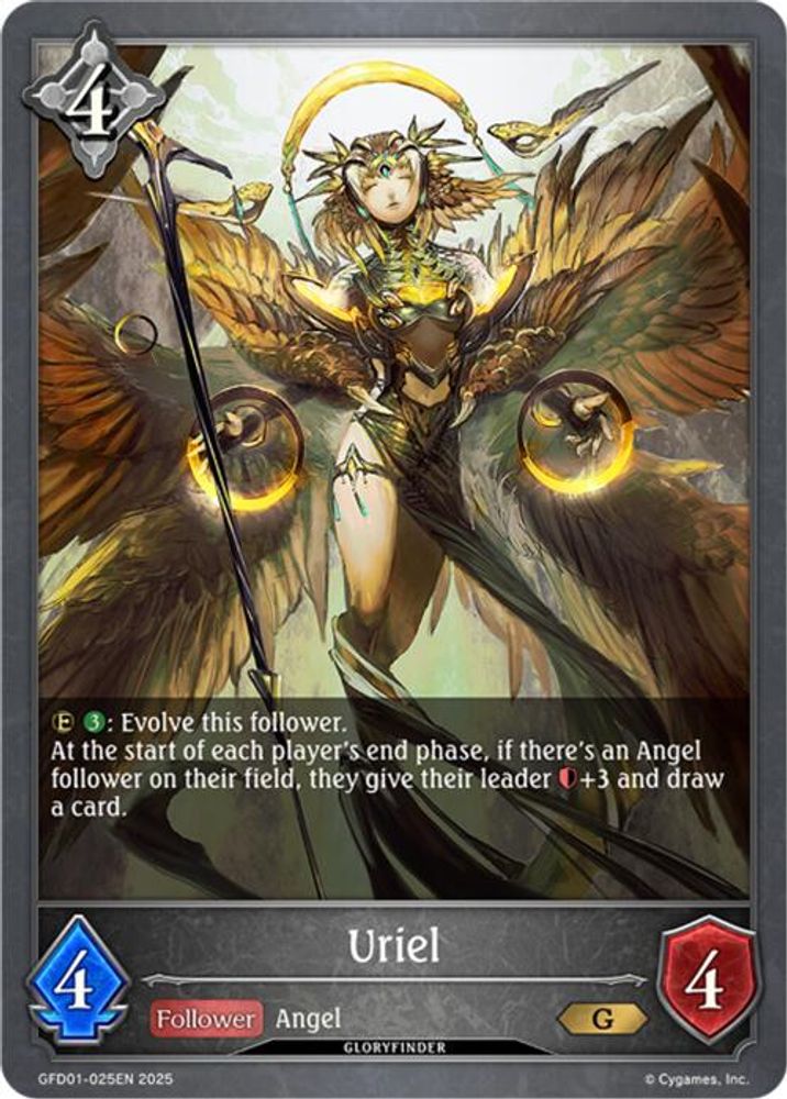 Uriel, Standard, front