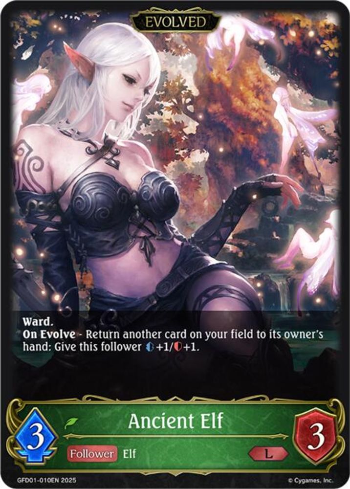 Ancient Elf (Evolved), Standard, front