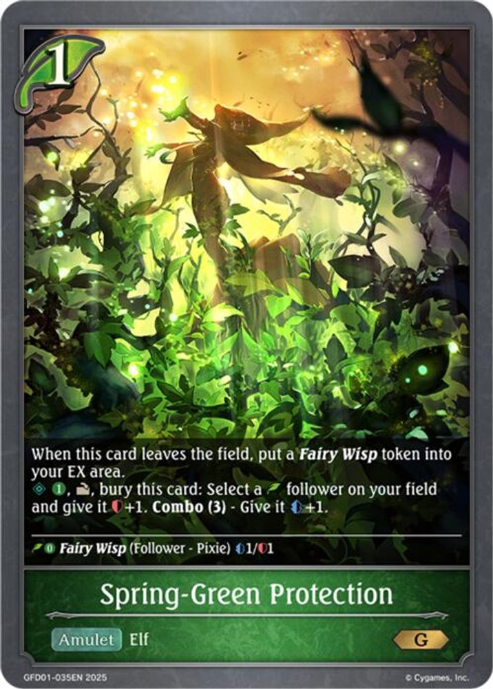 Spring-Green Protection, Standard, front