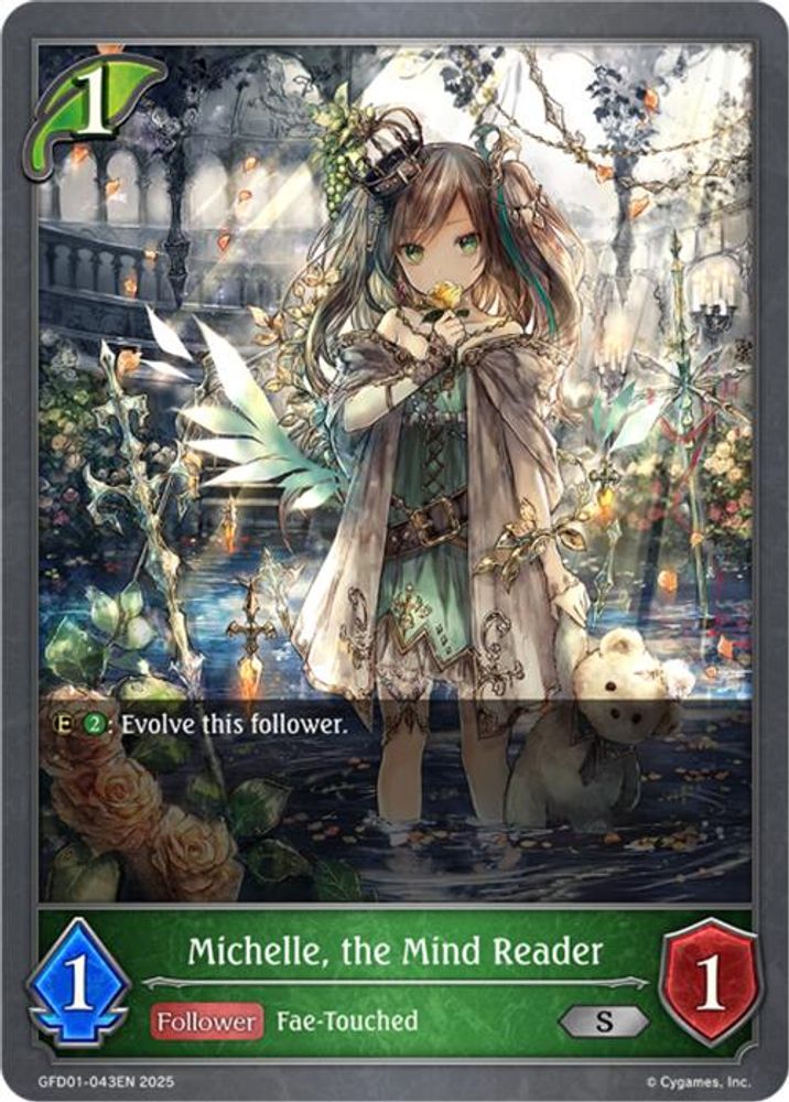 Michelle, the Mind Reader, Standard, front