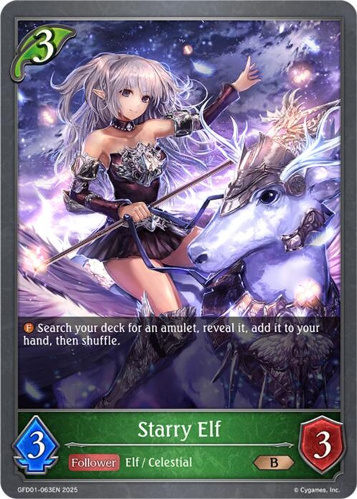 Starry Elf, Standard, front