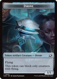 Drone // Lander (0006) Doubled-Sided Token, Edge of Eternities