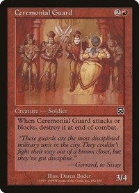 Ceremonial Guard, Mercadian Masques
