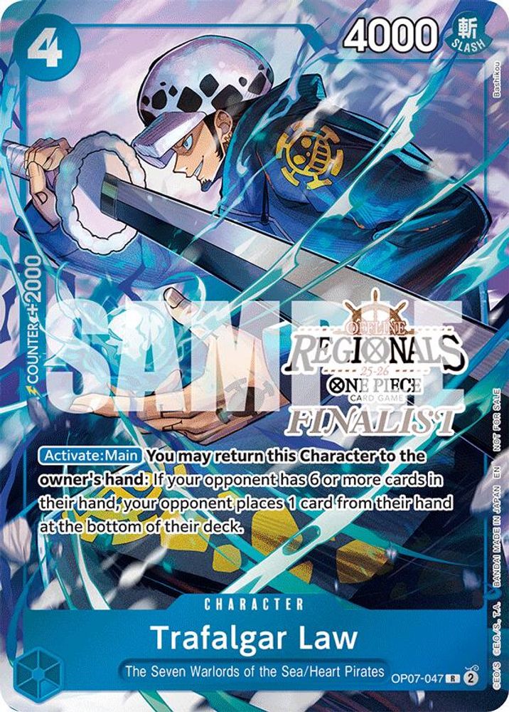 Trafalgar Law (Offline Regional Finalist Card Set 2025 Vol.2)