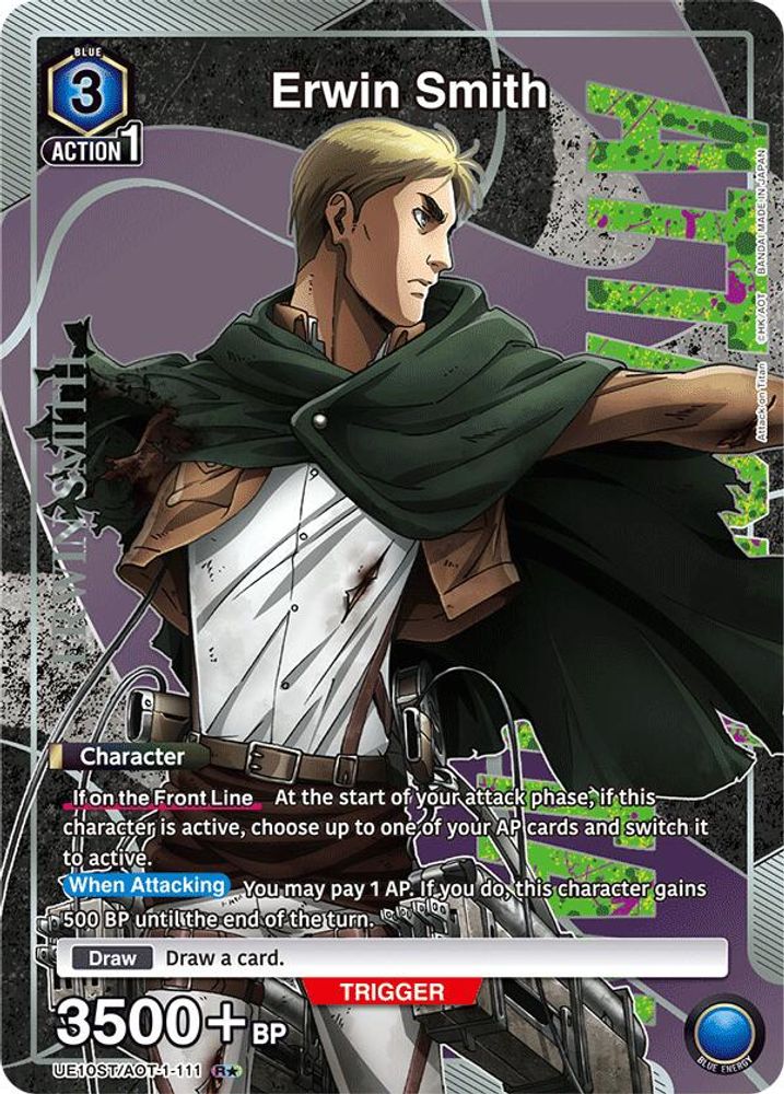 Erwin Smith (R*), Foil, front