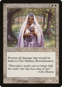 Cho-Manno, Revolutionary, Mercadian Masques