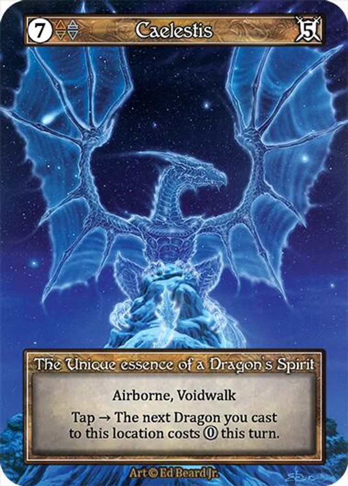 Caelestis (Foil), Foil, front