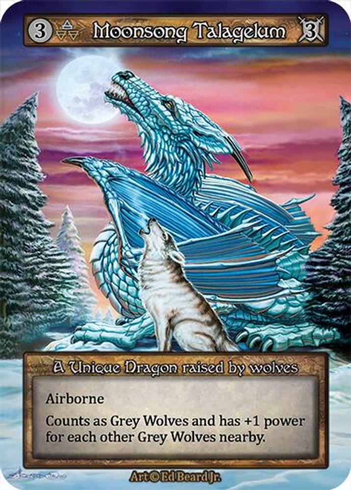 Moonsong Talagelum, Standard, front
