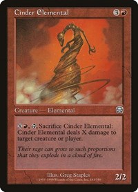 Cinder Elemental, Mercadian Masques