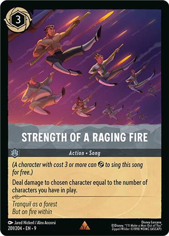 Strength of a Raging Fire