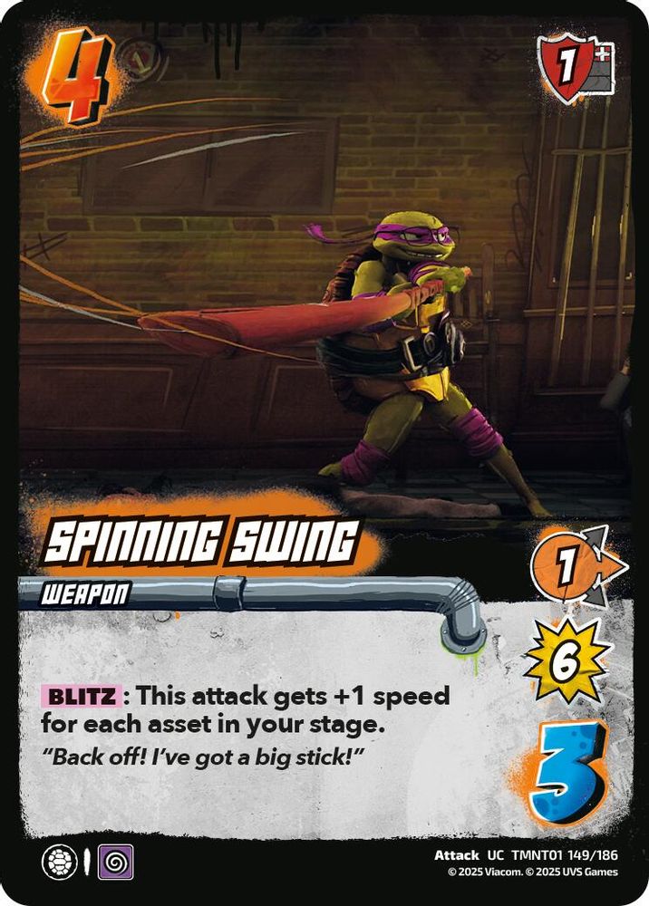 Spinning Swing, Standard, front