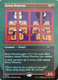 Seven Dwarves (0818) (Rainbow Foil), Secret Lair Drop Series
