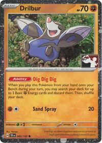 Drilbur - 085/162 (Cosmos Holo)