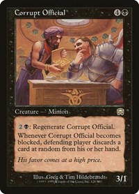 Corrupt Official, Mercadian Masques