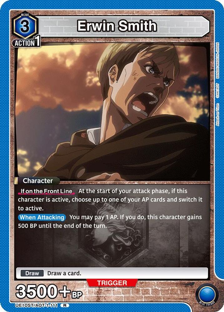 Erwin Smith, Standard, front