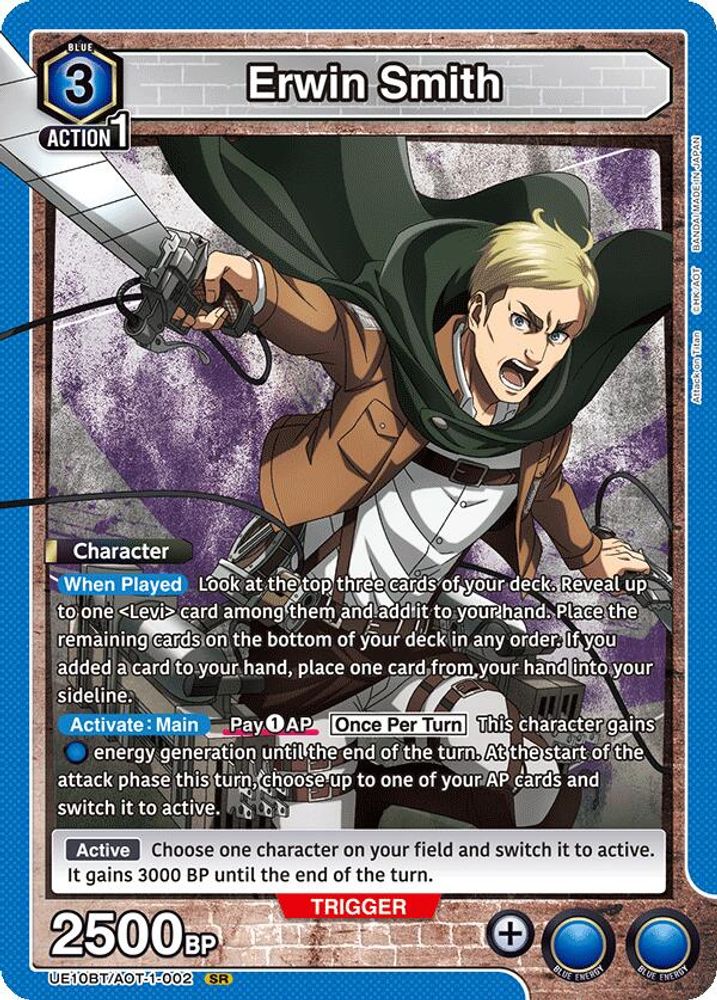Erwin Smith (002), Foil, front