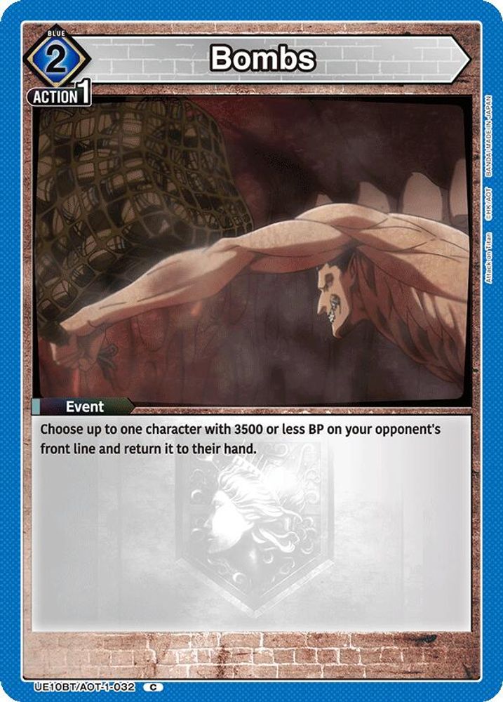 Bombs, Standard, front