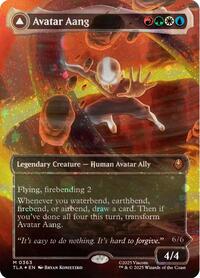 Avatar Aang (Raised Foil), Avatar: The Last Airbender